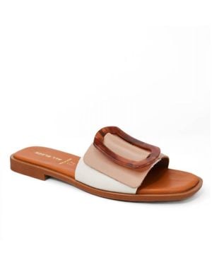 All Black Elegante Sandal - Brown