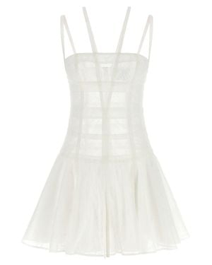 Giovanni bedin Polyamide Short Dress - White