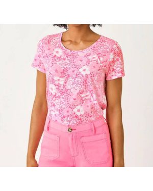 Lilly Pulitzer Etta Scoop Neck Top - Pink