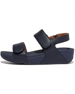 Fitflop Lulu Adjustable Back-Strap Sandals - Blue