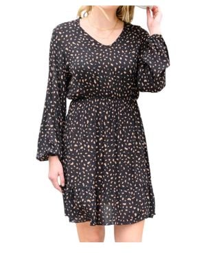 Now N Forever Make Your Happiness Dress - Black