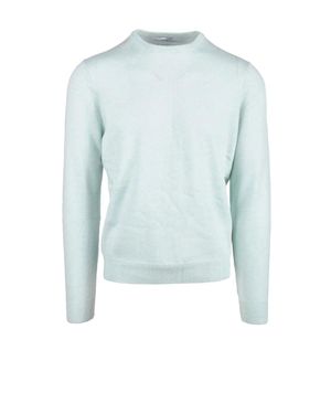 Malo Optimum Cashmere Wool Sweater - Blue