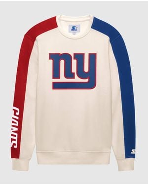 Starter New York Giants Long Sleeve Shirt - Blue