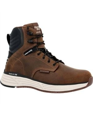 Georgia Boot Sport Wedge Waterproof Work Hiker Boot - Brown