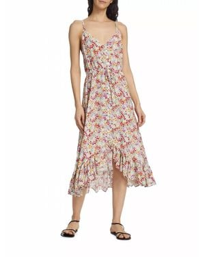 Rails Frida Floral Midi Dress - Pink
