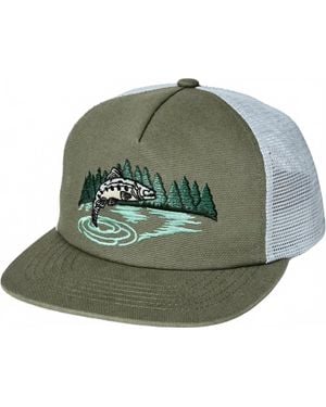 Filson Trout Trucker Mesh Cap - Green
