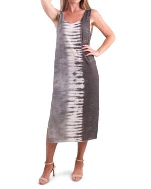 Gigi Moda Syracuse Midi Dress - Gray