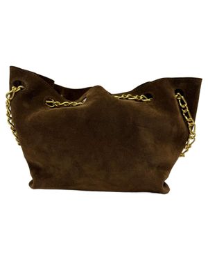 Nanushka Chain Strap Tote Bag - Brown
