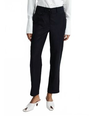 Anna Quan Juliette Cropped Pant - Blue