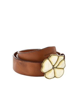 DSquared² Aloha Spirit Buckle Belt - Brown