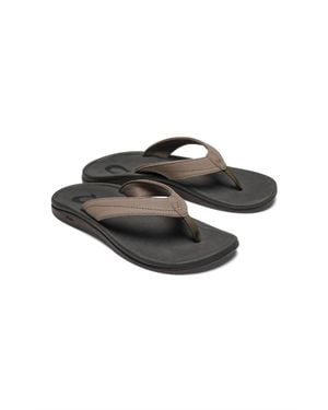 Olukai Ohana Sandals - Black