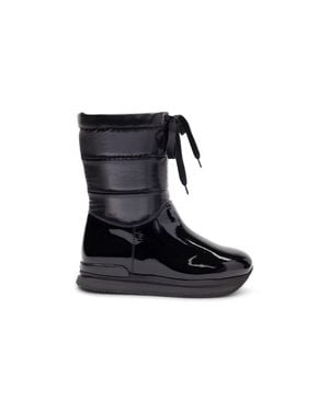 Hogan Restyling Padded Boots - Black