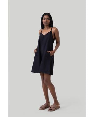 REISTOR Short Tent Dress - Blue