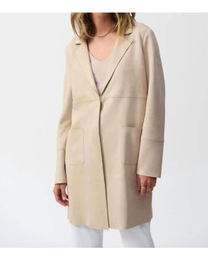 Joseph Ribkoff Long Jacket - Natural