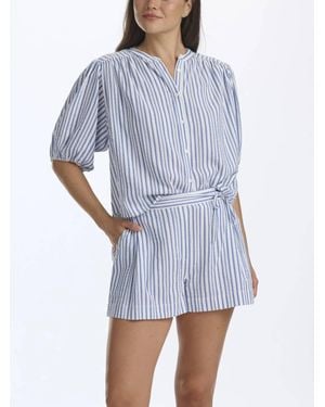 Splendid Madelyn Blouse - Blue