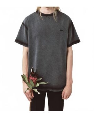 AVAVAV Theo Embroidered Logo T-Shirt - Black
