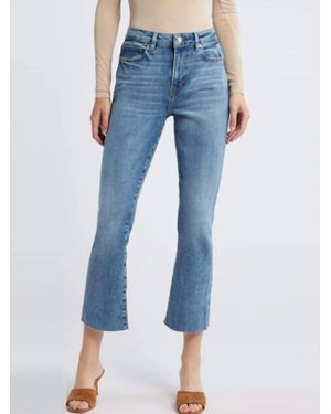 FRAME Le Crop Mini Boot Jean - Blue