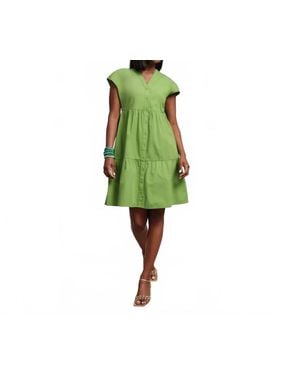 Frances Valentine Breezy Mini Dress - Green