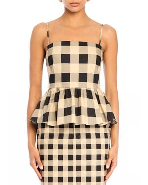 SER.O.YA Ara Linen Top - White