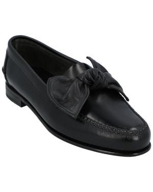 Hereu Corbati Leather Loafer - Black