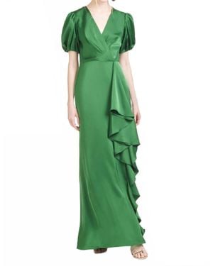 Sachin & Babi Mila Gown - Green