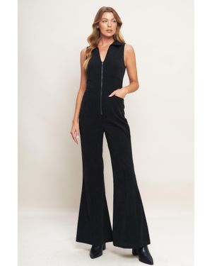 TRUEDAMES Street Icon Corduroy Jumpsuit - Blue