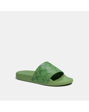 COACH Uli Sport Slide - Green
