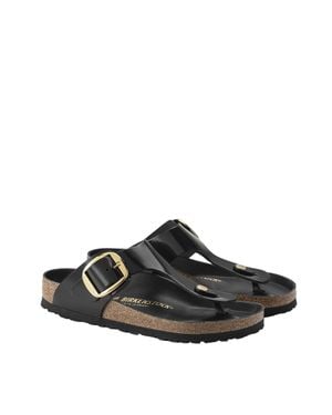 Birkenstock Gizeh Big Buckle Slide - Black