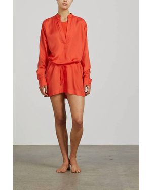 Bondi Born Mini Tunic Dress - Red