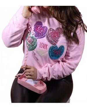 Gildan Conversation Hearts Tee - Pink