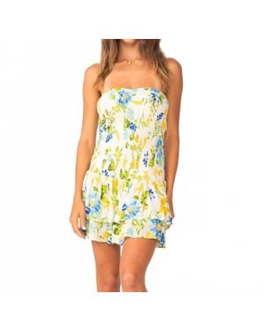 PQ Swim Marie Ruffle Dress - Yellow
