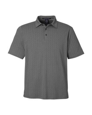 Devon & Jones Crownlux Performance Geo Polo - Gray