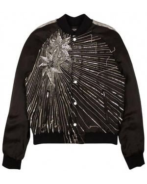 Amiri Beaded Star Bomber Jacket - Black