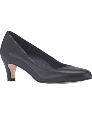 the walking cradle co. Joy Leather Pump - Blue