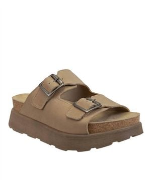 Otbt Modulink Platform Sandals - Brown