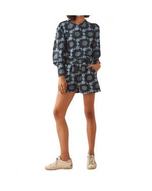 Omika Lydia Crew Sweatshirt - Blue
