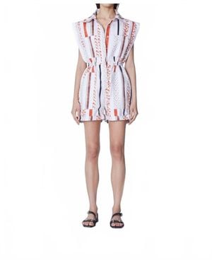 Maria Cher Benavidez Ursula Romper - White