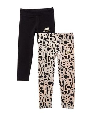 New Balance 2Pk Legging Set - Black