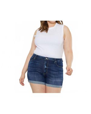 Kancan Hazel Denim Shorts - Blue