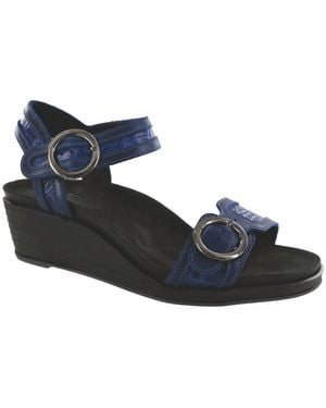 SAS Seight Wedge Sandal - Black
