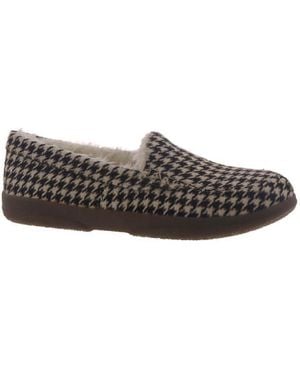 Vionic Lynez Faux Fur Lined Loafer Slippers - Brown