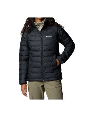 Columbia Powder Lite Ii Full Zip Insulated Jacket - Black