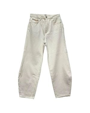 TOTEME Barrel-Leg Jeans - Gray
