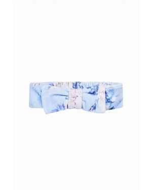 LoveShackFancy Bow Headband - Blue