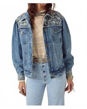 MAISON HOTEL Arizona Loretta Jacket - Blue