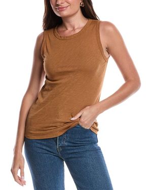 Velvet By Graham & Spencer Solid Tank - Blue
