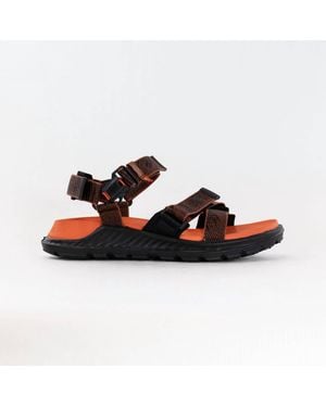 Ecco Exowrap Sandals - Brown