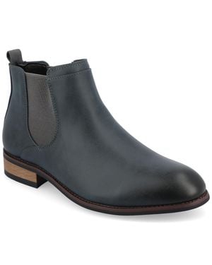 Vance Co. Apos;S Landon Medium And Wide Width Chelsea Dress Boot - Black