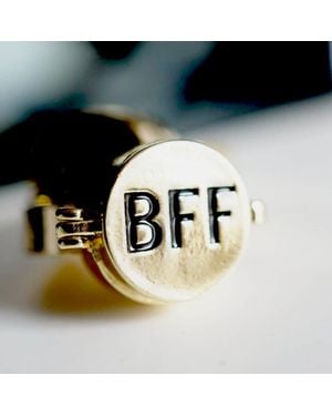 Fashnzfab Bff Ring (Adjustable) - Blue