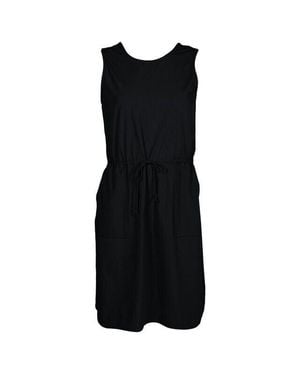 Mountain Khakis Rambler Dress Tie-Waist Sleeveless Jdm983 - Black